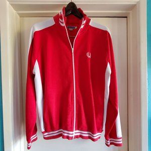 Vintage Fred Perry Red Track Jacket